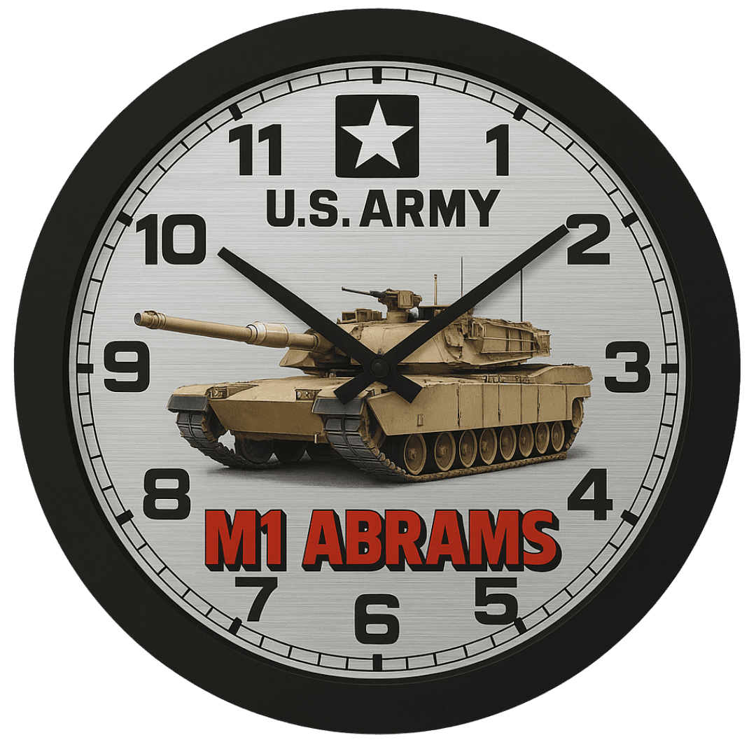 Military Vehicle Clock